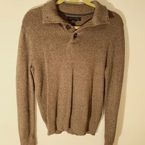 Banana Republic Brown Collared Sweater